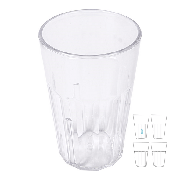 Gobelets Résistants Polycarbonate Transparent